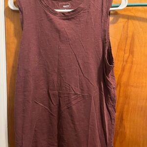 Sonoma Women's Muscle Tee - Deep Maroon
